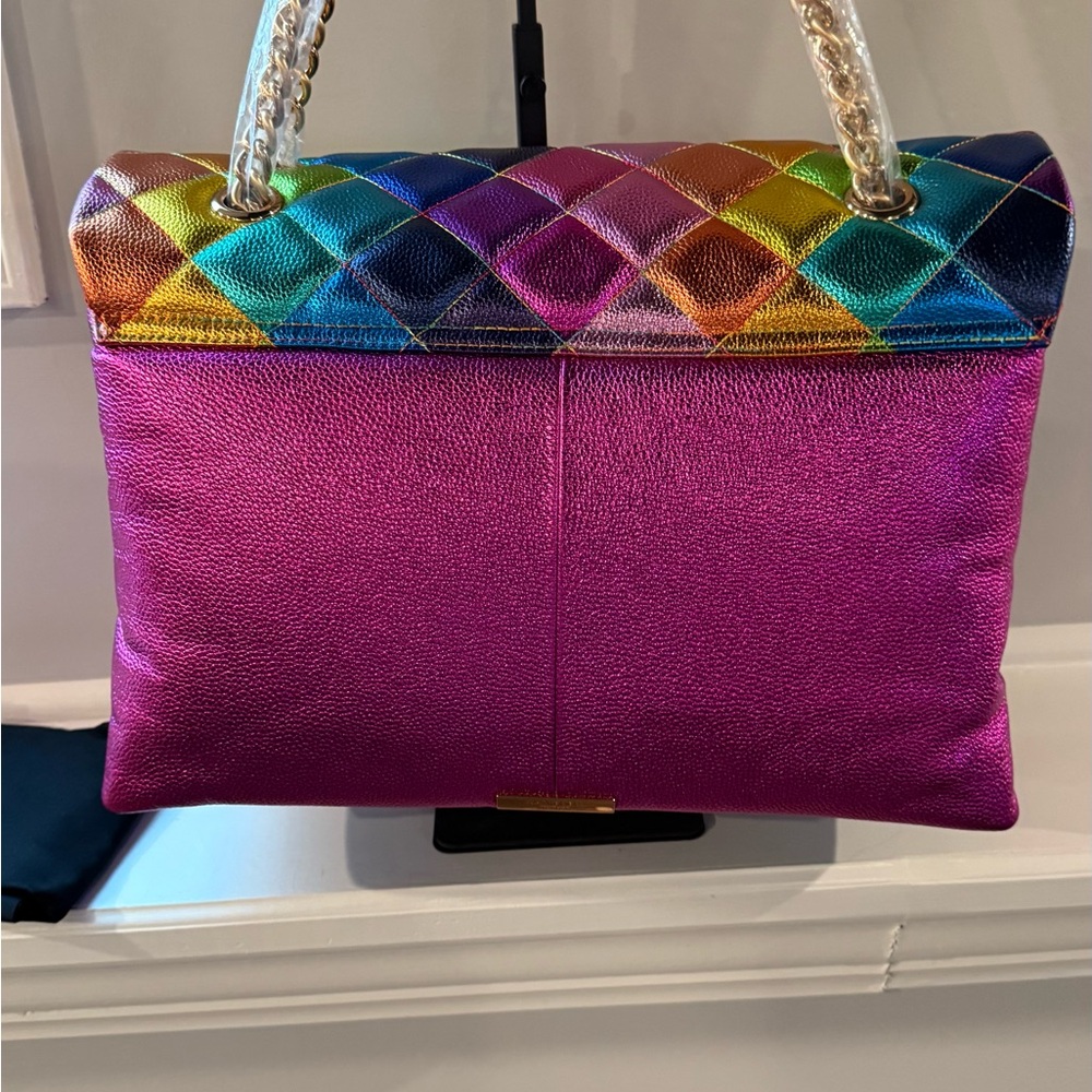 NWT Kurt Geiger Large leather Kensington Bag. Beautiful!! with dustbag - Picture 6 of 7